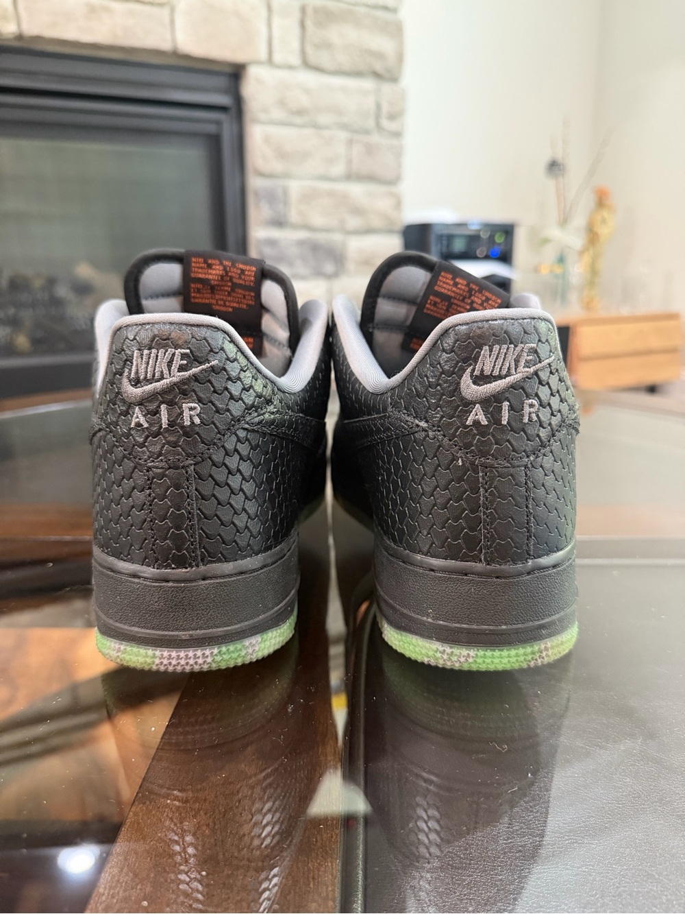 Nike Air Force 1 Low Premium "Halloween" (2023), "Headless Horseman” sneakers. - Picture 5 of 11